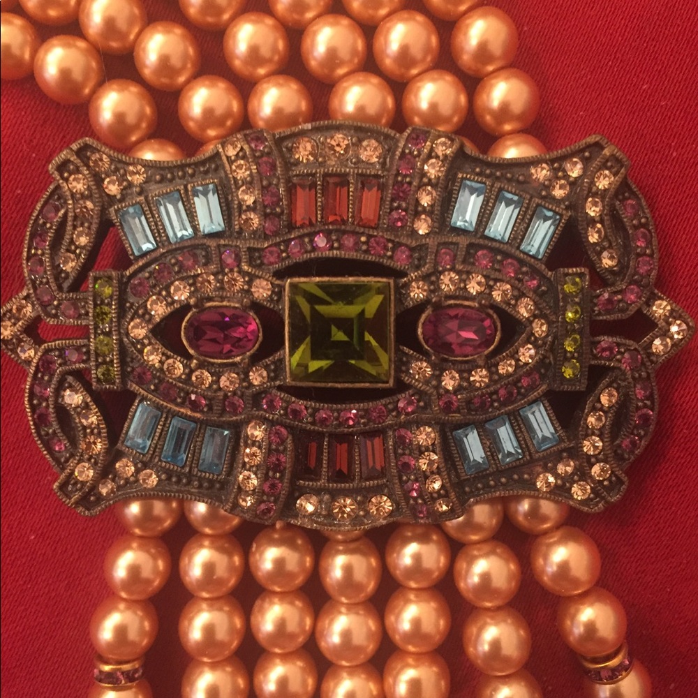 Heidi Daus Deco style necklace